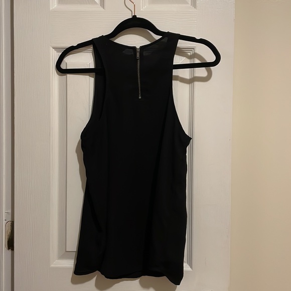 Express Black High Neck Tank Size S - Picture 2 of 5